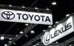 Une future voiture électrique Lexus destinée à être produite par Toyota dans son usine de Shanghai en Chine.