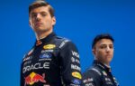 Une monoplace Red Bull en piste sur le circuit de Monza.