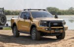 Un pick-up Ford Ranger pouvant servir de base à un véhicule militaire léger.