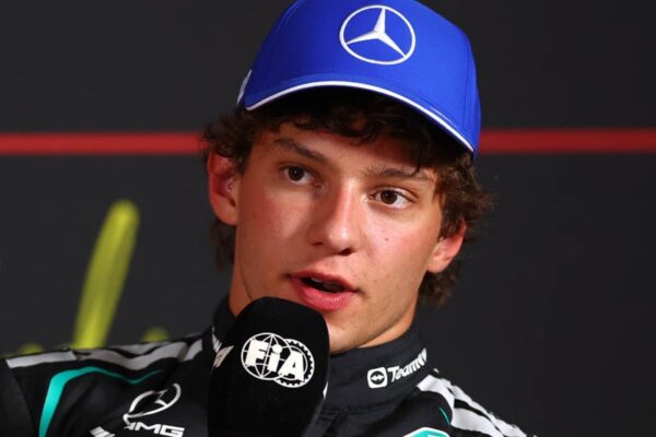 Kimi Antonelli lors du week-end de son Grand Prix à domicile en Italie.
