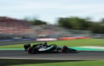 Kimi Antonelli et George Russell au volant des Mercedes pendant le GP d’Italie à Monza.