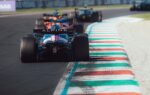 Pierre Gasly au volant de l’Alpine A526 lors du Grand Prix d’Italie à Monza.