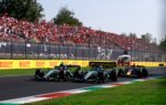 Kimi Antonelli au volant de sa Mercedes pendant le Grand Prix d’Italie 2026 à Monza.