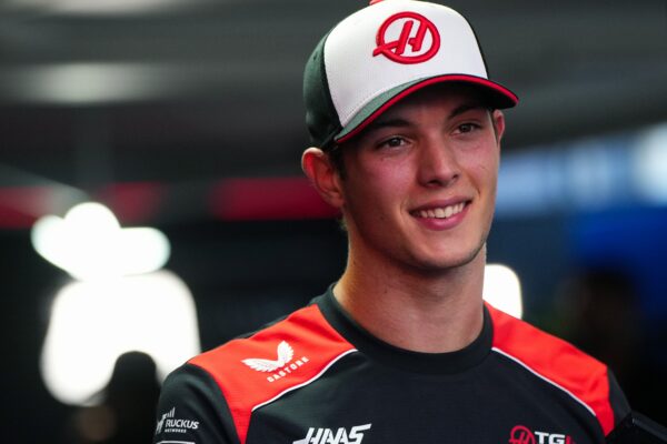 Oliver Bearman au volant de la Haas sur le circuit de Monza lors du Grand Prix d’Italie.