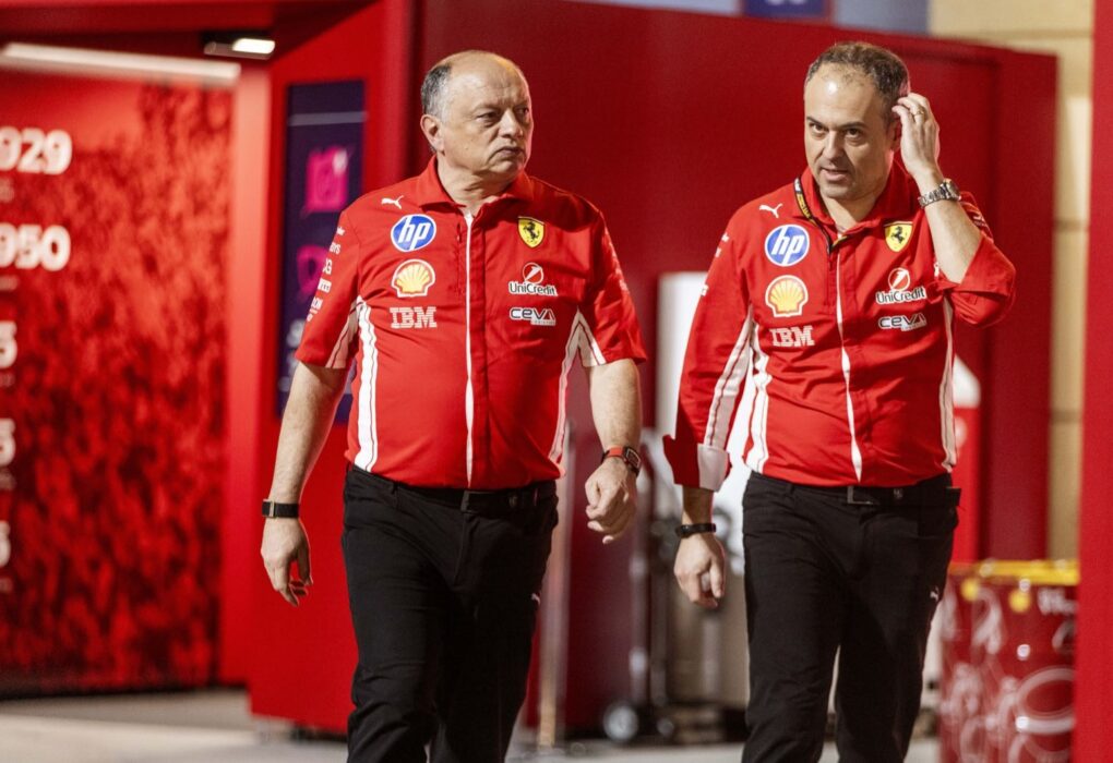 Frédéric Vasseur, directeur de l’écurie Ferrari en Formule 1.