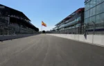 Le site de Madring à Madrid avant le Grand Prix d'Espagne de Formule 1.