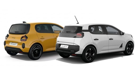 La Dacia Spring est vendue en moyenne 1 600 € de moins de la Renault Twingo. © Didier RIC