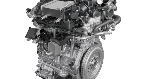 Horse Powertrain, coentreprise de Renault et Geely, présente le B20, un moteur essence hybride conçu pour les SUV et pick-up destinés au tout-terrain. © Horse powertrain