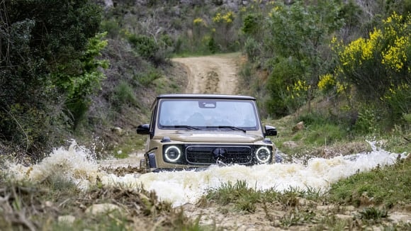 Avec ce système, la profondeur de gué ne sera plus un obstacle. © Mercedes