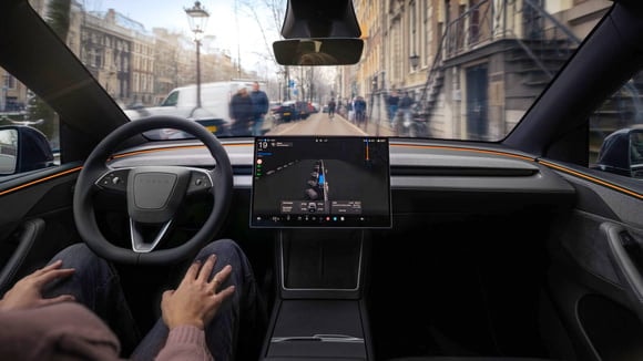 Élargir l'homologation européenne du FSD est l'un des objectifs de Tesla. © Tesla