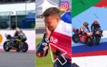 Johann Zarco et Fabio Quartararo lors de leurs moments marquants sur le circuit de Misano.