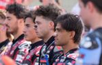 Marc Marquez au guidon de sa Ducati pendant le Grand Prix d’Aragon.