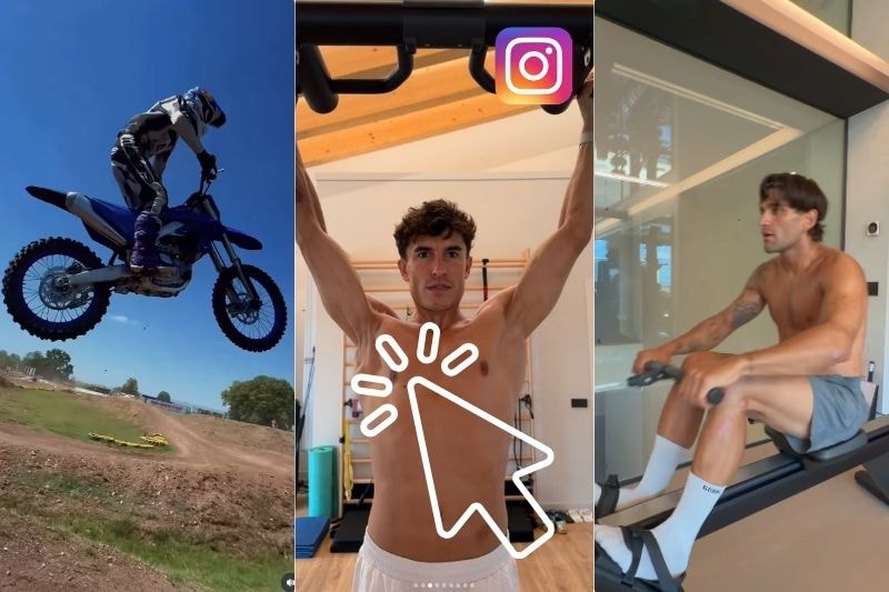 Marc Márquez, Jorge Martín et Toprak Razgatlioglu pendant leurs entraînements avant Misano.