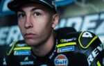 Raul Fernandez sur l’Aprilia du team Trackhouse au circuit de Misano.