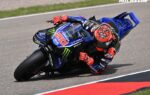 Fabio Quartararo en combinaison Yamaha lors d’un week-end de MotoGP.