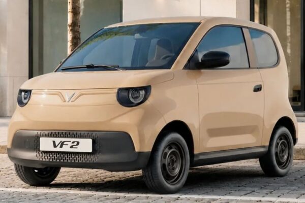 La mini-citadine électrique Vinfast VF2 dans sa version lancée au Vietnam.