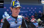 Fermín Aldeguer sur sa Ducati Gresini lors des qualifications à Misano.