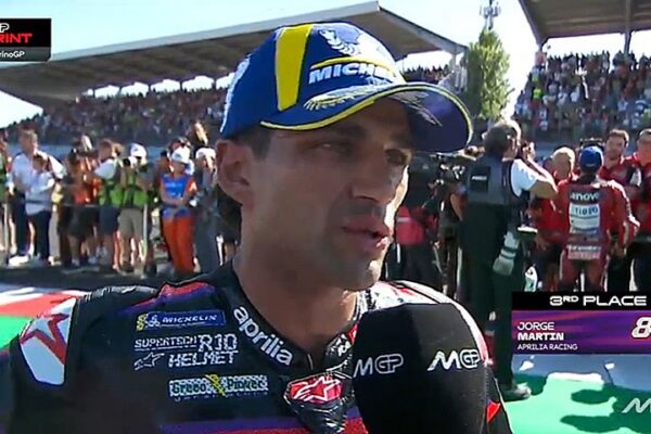 Classement du Sprint du Grand Prix MotoGP de Saint-Marin à Misano.