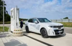 Un prototype du SUV BMW à hydrogène présenté durant son programme de développement.