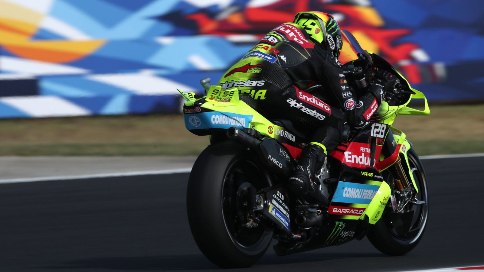 Di Giannantonio n'a eu qu'une seule Ducati à sa disposition lors des dernières courses.