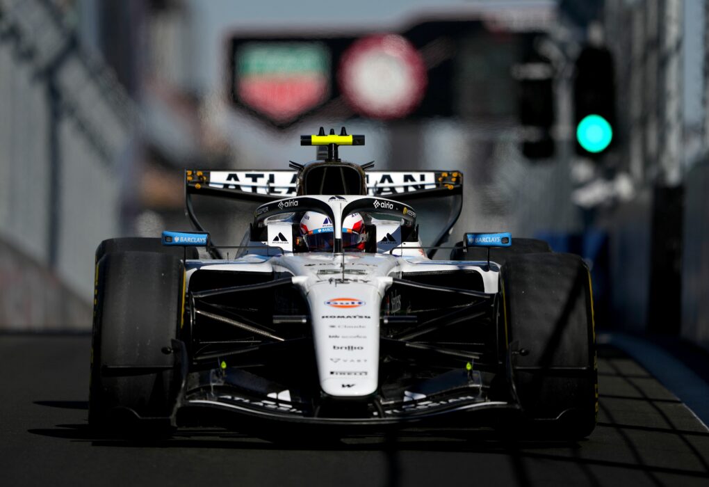 Carlos Sainz au volant de sa Williams pendant les qualifications du Grand Prix d’Espagne