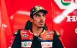 Joan Mir au guidon de sa Honda RC213V sur le circuit de Misano.