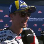 Alex Marquez à Misano : un podium dédié à Simoncelli