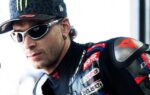 Marco Bezzecchi sur son Aprilia pendant le Grand Prix de Saint-Marin à Misano.
