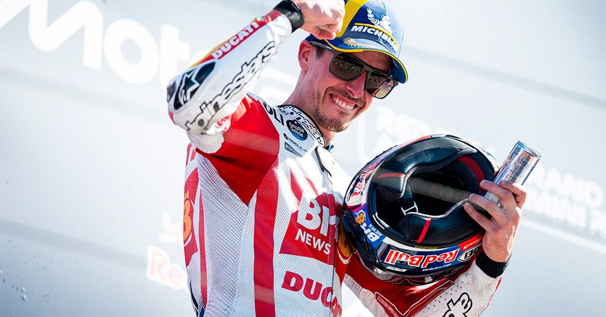 Alex Márquez au guidon de sa Gresini