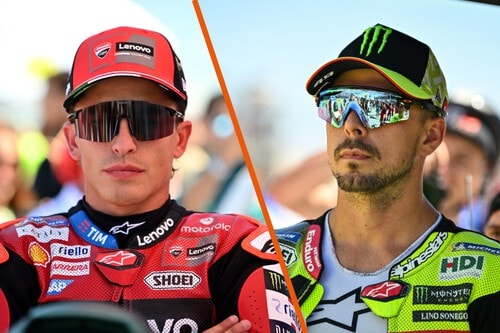 Marc Márquez et Fabio Di Giannantonio