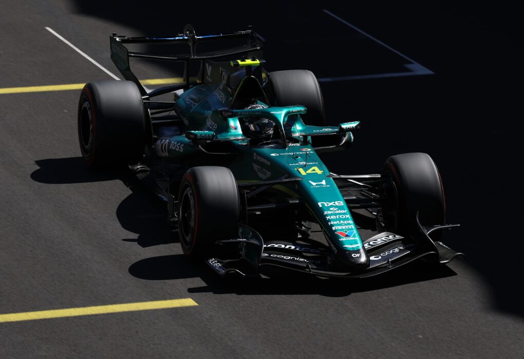 Fernando Alonso et Carlos Sainz côte à côte lors du Grand Prix de Madrid 2026.