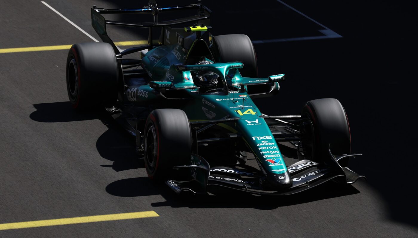 Fernando Alonso et Carlos Sainz côte à côte lors du Grand Prix de Madrid 2026.