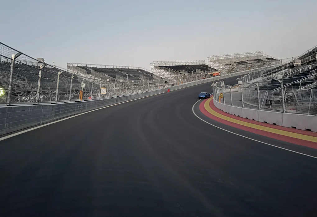 Le circuit Madring à Madrid pendant le premier Grand Prix d’Espagne organisé sur le site.