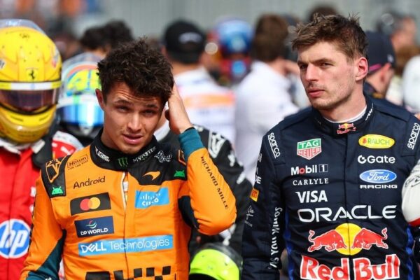 Lando Norris et Max Verstappen au Grand Prix d’Espagne 2026 sur le Madring.