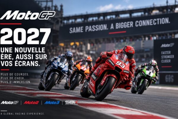 Présentation de la future plateforme numérique réunissant le MotoGP, le Moto2, le Moto3 et le WorldSBK.