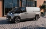 Le fourgon électrique Kia PV7 présenté au salon IAA Transportation de Hanovre.
