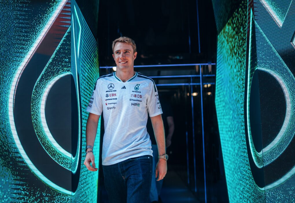 Fred Vesti, pilote de réserve de l’écurie Mercedes en Formule 1.