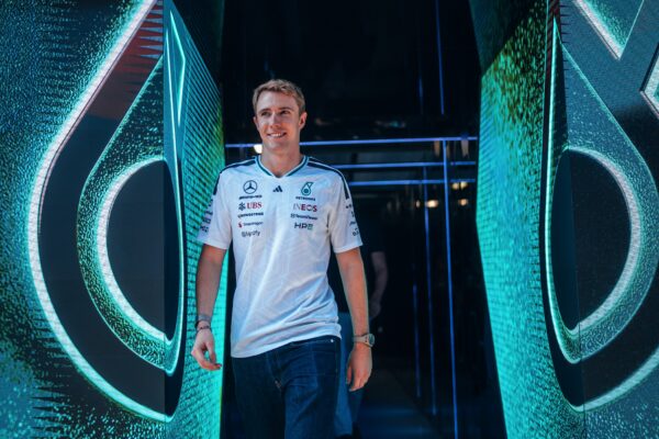 Fred Vesti, pilote de réserve de l’écurie Mercedes en Formule 1.