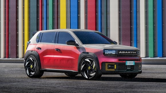 Projet de Grande Panda Abarth inscrit au plan produit de Fiat.