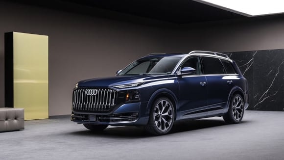 Audi Q9, modèle le plus imposant de la gamme avec ses 5,31 m.