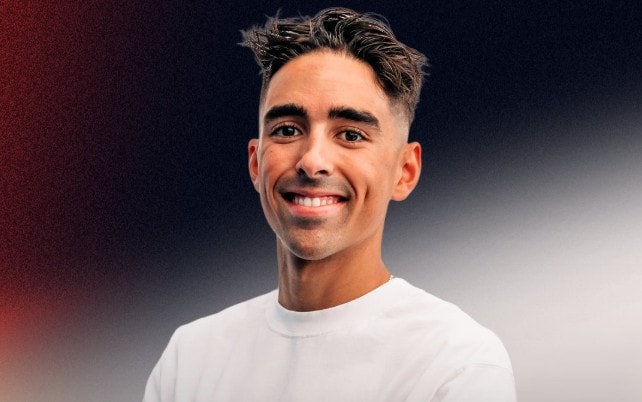 Portrait de Senna Agius, recruté par KTM Tech3 pour la saison 2027 de MotoGP.
