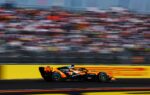 Oscar Piastri au volant de la McLaren MCL40 lors d’un Grand Prix de Formule 1.