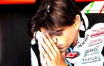 Jorge Martin en combinaison Aprilia dans le paddock du MotoGP.