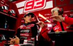 Marc Márquez au guidon de sa Ducati lors du Grand Prix d’Autriche.