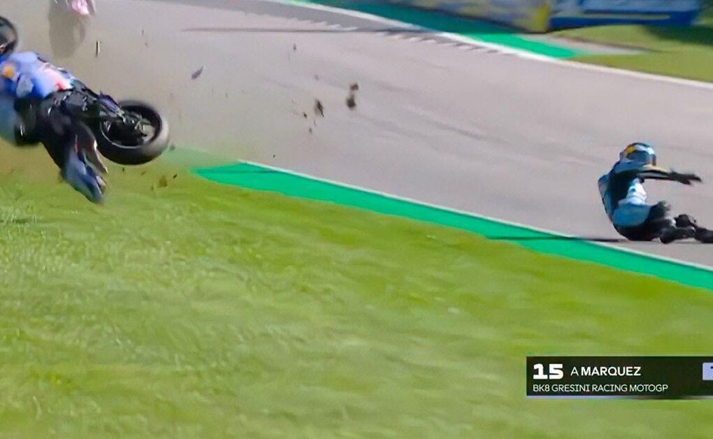 Pedro Acosta au guidon de sa KTM sur le Red Bull Ring lors du Grand Prix d’Autriche.