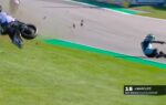 Pedro Acosta au guidon de sa KTM sur le Red Bull Ring lors du Grand Prix d’Autriche.
