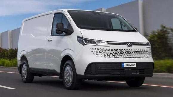 L'utilitaire électrique Maxus Deliver 7.