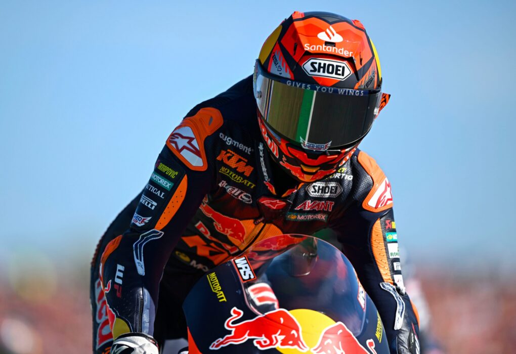 Brian Uriarte en piste lors des qualifications Moto3 sur le Red Bull Ring.