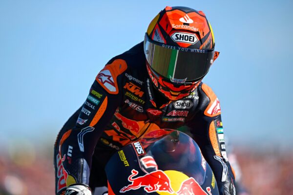Brian Uriarte en piste lors des qualifications Moto3 sur le Red Bull Ring.