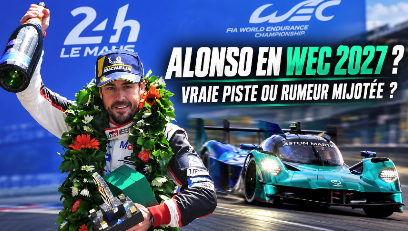 Fernando Alonso et l'Aston Martin Valkyrie Hypercar au cœur d'un possible retour en WEC.